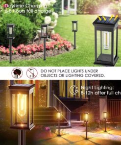 Solar Garden Lights Outdoor Waterproof | Garden light price in Bangladesh