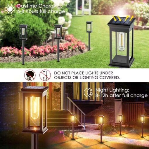 Solar Garden Lights Outdoor Waterproof | Garden light price in Bangladesh