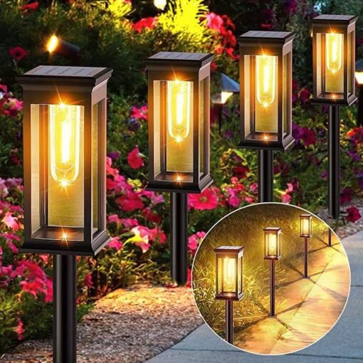 Solar Garden Lights Outdoor Waterproof | Garden light price in Bangladesh - Image 4