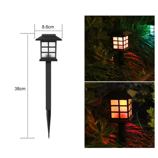 Solar Powered RGB Garden Pathway Lights - Image 6
